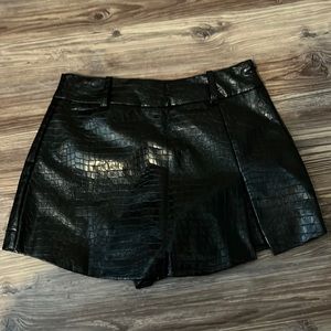 Forever 21 Leather Skort